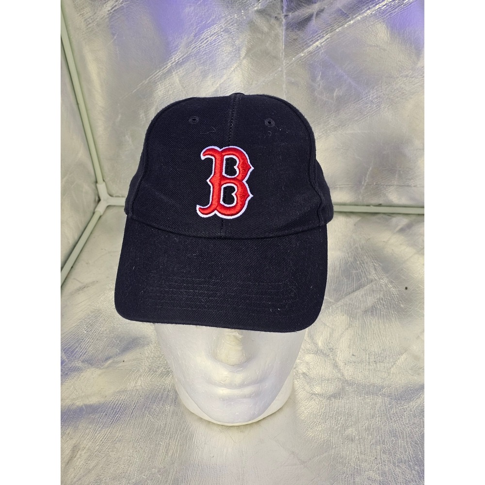 Boston Red Sox MLB Baseball Cap Navy Blue Adjustable Hat Genuine Merchandise